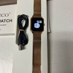 INC International Concepts Rose Gold Smartwatch